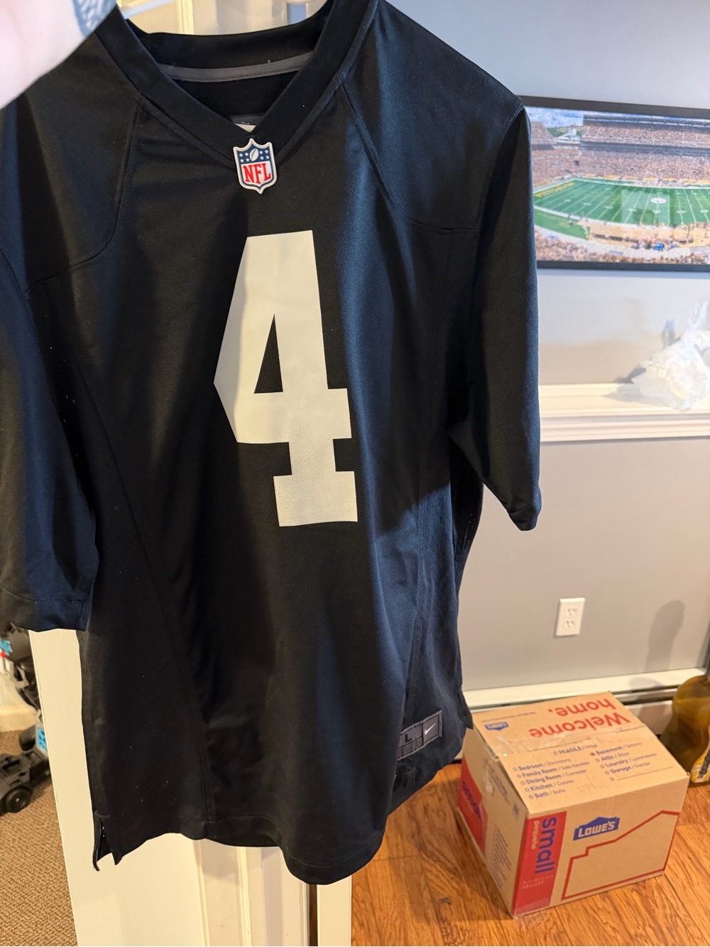 Derek Carr raiders jersey